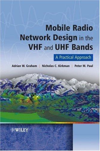 Cover for Mobile Radio Network Design in the VHF and UHF Bands