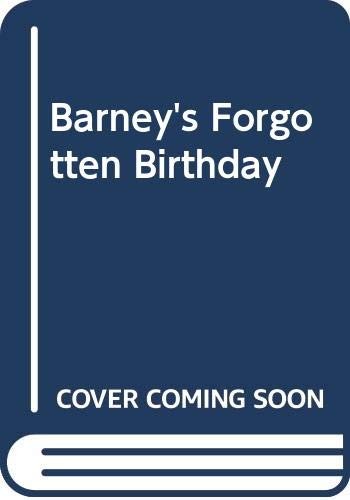 Cover for Barney's Forgotten Birthday
