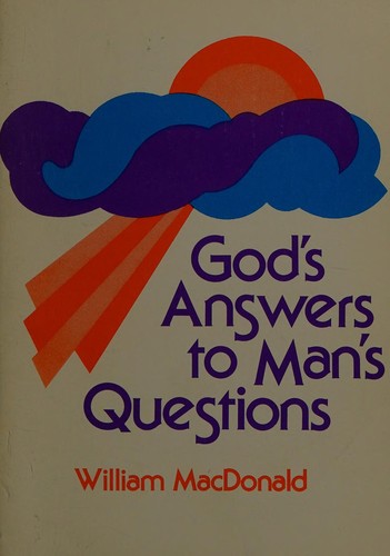Cover for God's Answers to Man's Questions