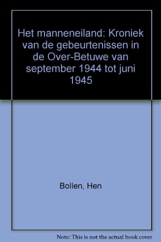 Cover for Het manneneiland