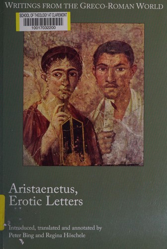 Cover for Erotic letters