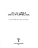 Cover for L' image antique et son interprétation