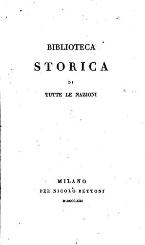 Cover for Istoria civile del regno di Napoli