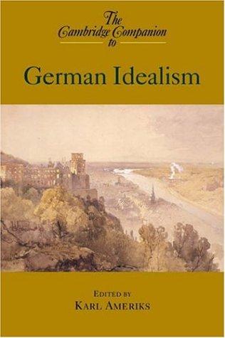 Cover for The Cambridge Companion to German Idealism (Cambridge Companions to Philosophy)