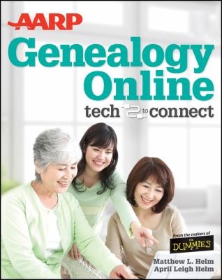 Cover for Aarp Genealogy Online Tech To Connect