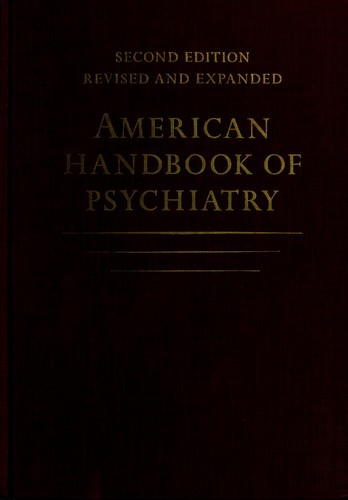 Cover for American Handbook of Psychiatry (American handbook of psychiatry)