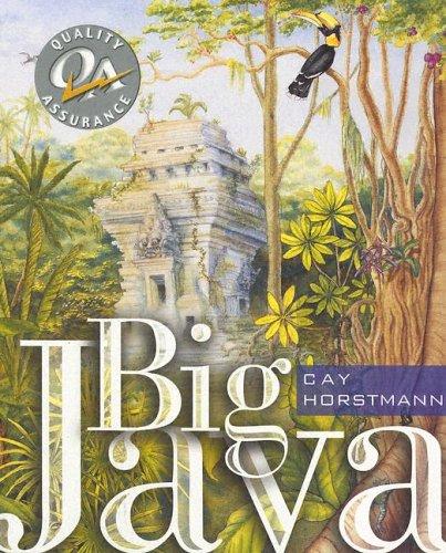 Cover for Big Java AP Version for Texas High School