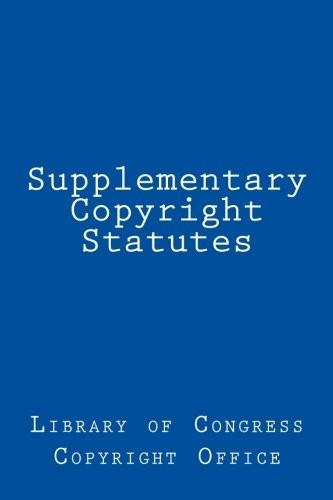 Cover for Supplementary Copyright Statutes