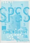 Cover for Using Spss for Windows
