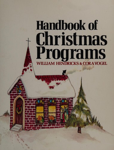 Cover for Handbook of Christmas programs
