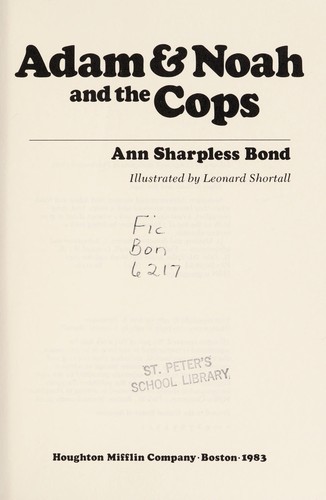 Cover for Adam & Noah and the cops