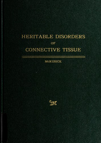 Cover for Heritable disorders of connective tissue.
