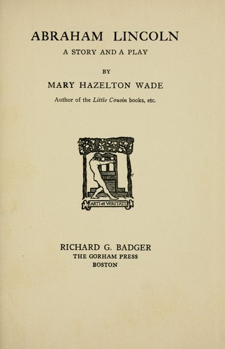 Cover for Abraham Lincoln