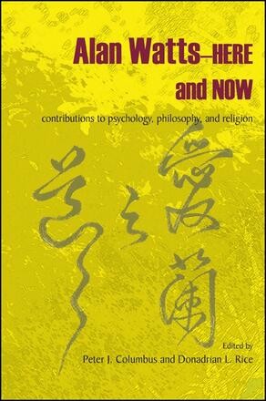 Cover for Alan Watts--here and now