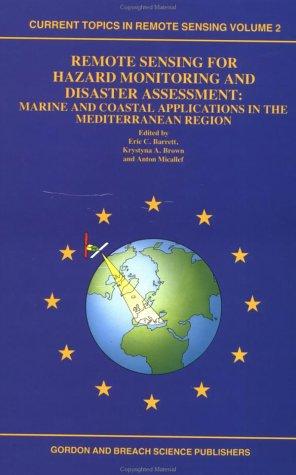 Cover for Remote sensing for hazard monitoring and disaster assessment
