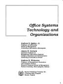 Cover for Office systems technology and organizations
