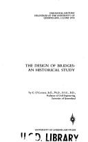 Cover for The design of bridges