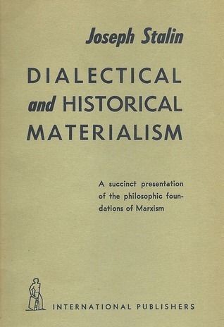 Cover for Dialectical and Historical Materialism