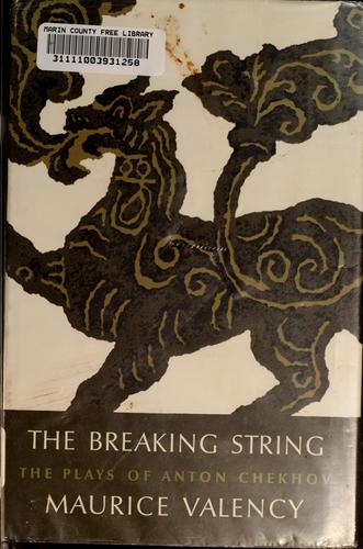 Cover for The breaking string