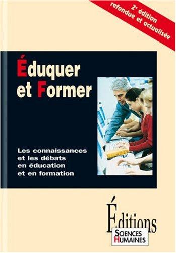 Cover for Eduquer et former 