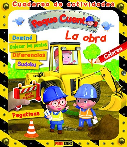 Cover for CUADERNO DE ACTIVIDADES. PEQUE CUENTOS LA OBRA