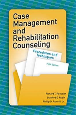 Cover for Case Management and Rehabilitation Counseling