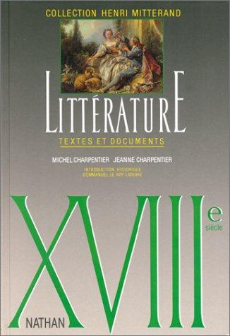 Cover for Littérature