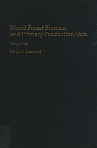 Cover for World forest biomass and primary production data