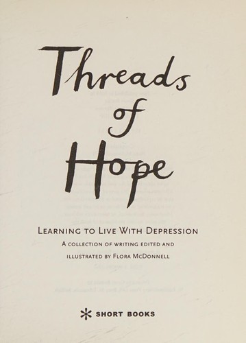 Cover for Threads of hope
