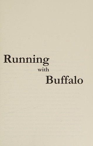 Cover for Running with buffalo