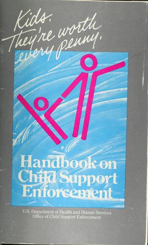 Cover for Handbook on child support enforcement.