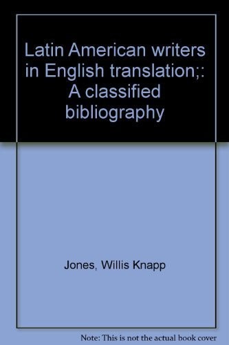 Cover for Latin American writers in English translation