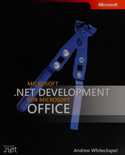 Cover for Microsoft .NET development for Microsoft Office