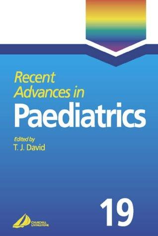 Cover for Recent Advances in Paediatrics