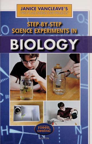 Cover for Step-by-step science experiments in biology