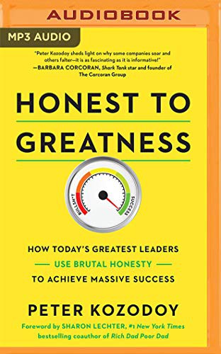 Cover for Honest to Greatness