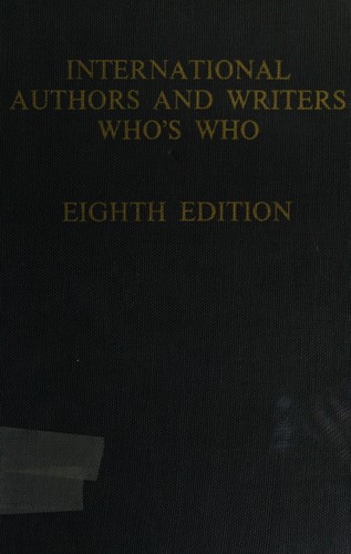 Cover for The international authors and writers who's who