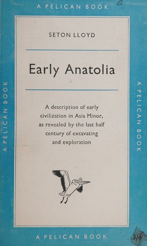 Cover for EARLY ANATOLIA.