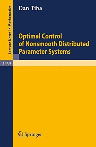 Cover for Optimal control of nonsmooth distributed parameter systems