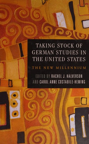 Cover for Taking Stock of German Studies in the United States