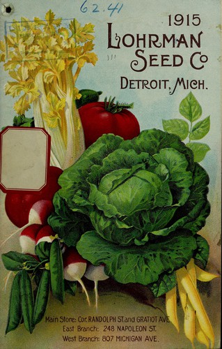 Cover for 1915 [catalog]
