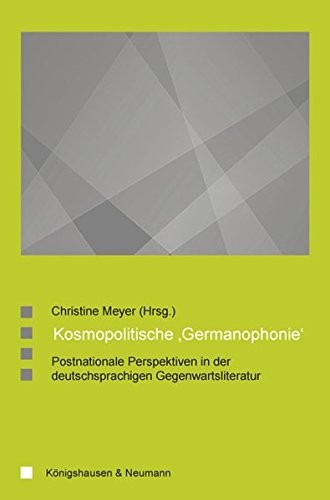 Cover for Kosmopolitische ,Germanophonie'