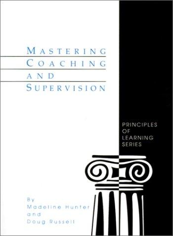 Cover for Mastering coaching and supervision