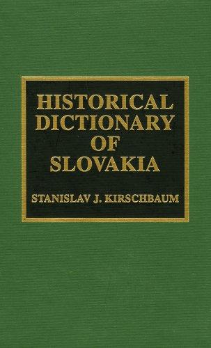 Cover for Historical dictionary of Slovakia