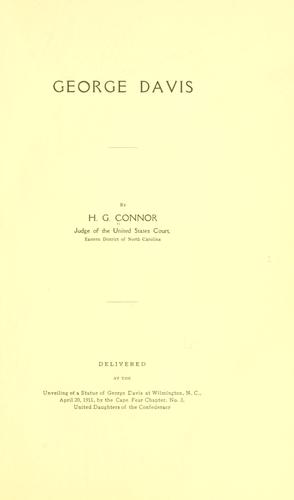Cover for George Davis