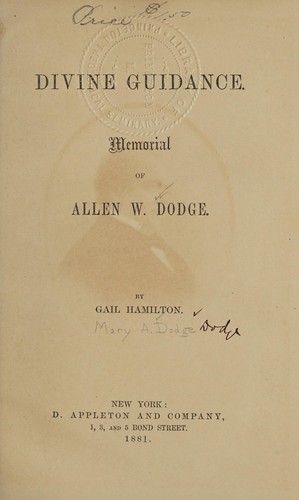 Cover for Divine guidance