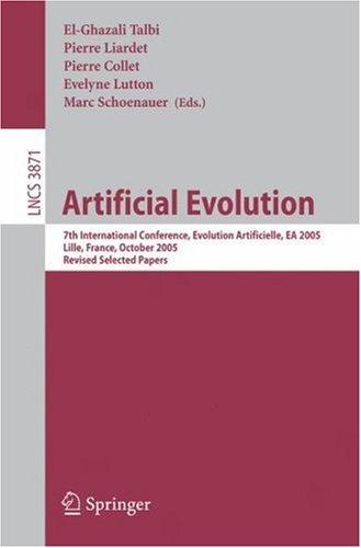 Cover for Artificial Evolution
