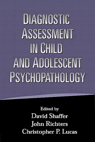 Cover for Diagnostic Assessment in Child and Adolescent Psychopathology