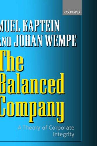 Cover for The Balanced Company