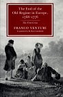 Cover for The end of the Old Regime in Europe, 1768-1776